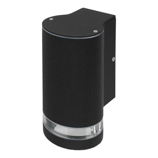 Forum Helix GU10 Down Wall Light Black