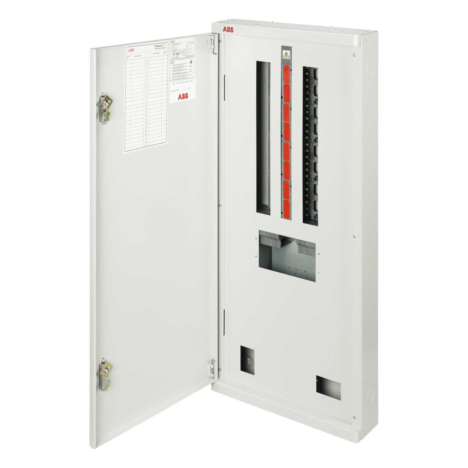 ABB 16 Way 250A TP+N Metalclad Distribution Board without
