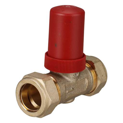 Honeywell Home 22mm Automatic Straight Bypass Valve