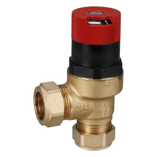 Honeywell Home 22mm Automatic Angled Bypass Valve