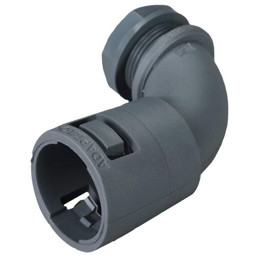 Adaptaflex Adaptalok M25 Elbow Grey (Sold in 1's)
