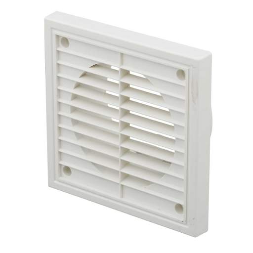 Addvent 100mm 4" Fixed Grille White