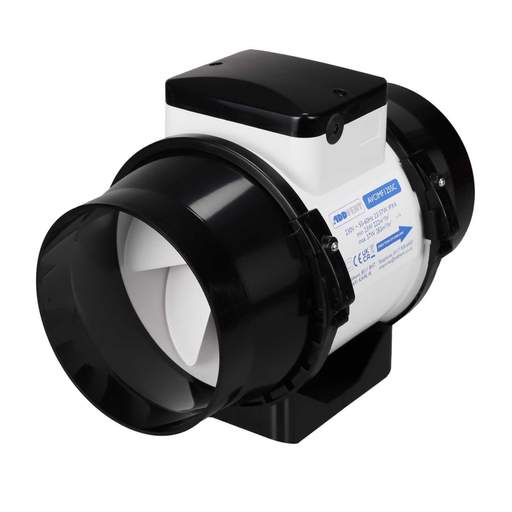 Addvent 125mm 5" In-Duct Compact Mixed Flow Timer Fan