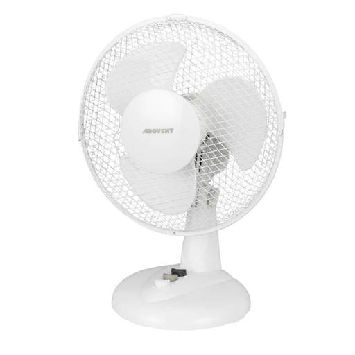 Addvent 9" 30W 2 Speed Desk Fan