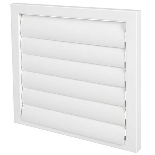 Addvent 250mm Plate Fan Gravity Grille