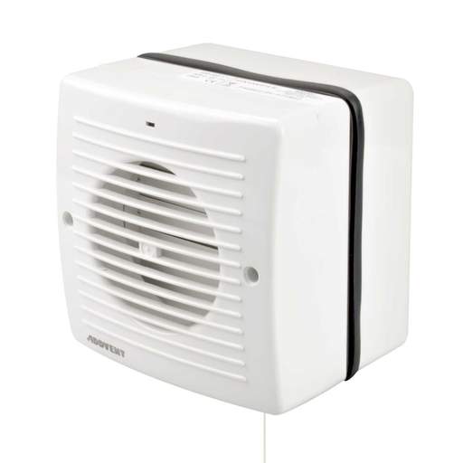 Addvent 100mm 4" Axial Window Fan with Pullcord
