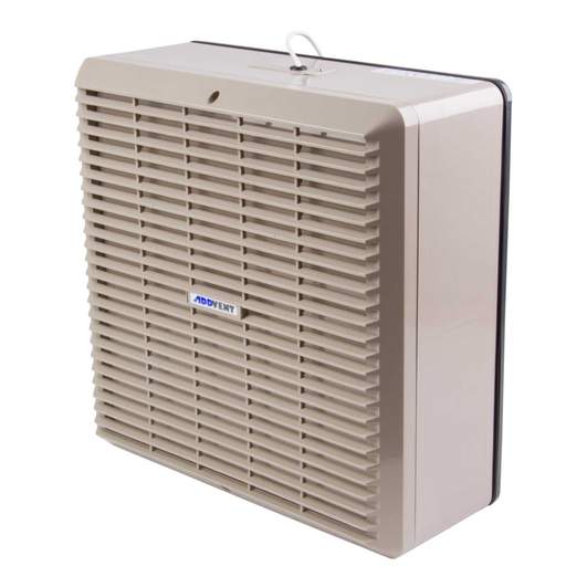 Addvent 300mm 12 Inch Automatic Window Fan complete with Thermo Activated Shutters