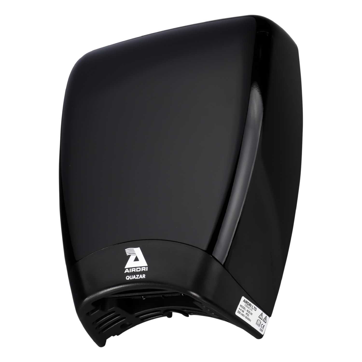 Airdri 1kW Quazar Ultra Slim Low Noise Hand Dryer Black (HDH0600A0BLK