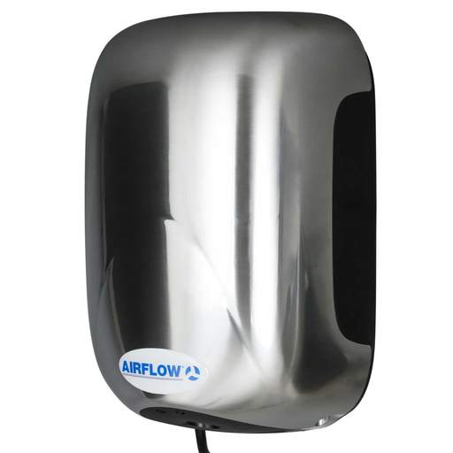 Airflow 900W EcoDry Mini Hand Dryer Satin Chrome