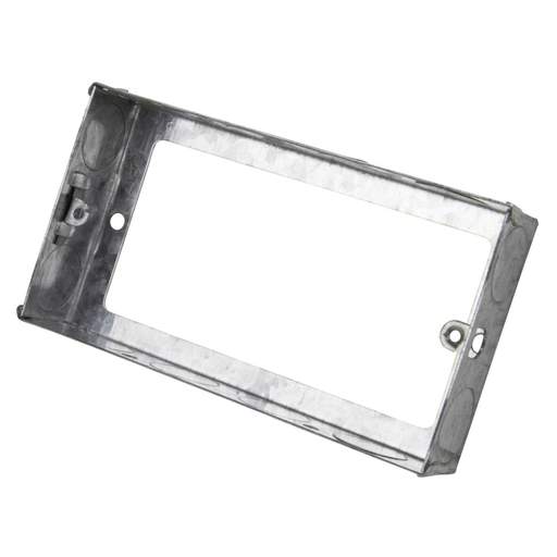Appleby 2 Gang 25mm Deep Metal Knockout (KO) Extension Box (Sold in 1's)