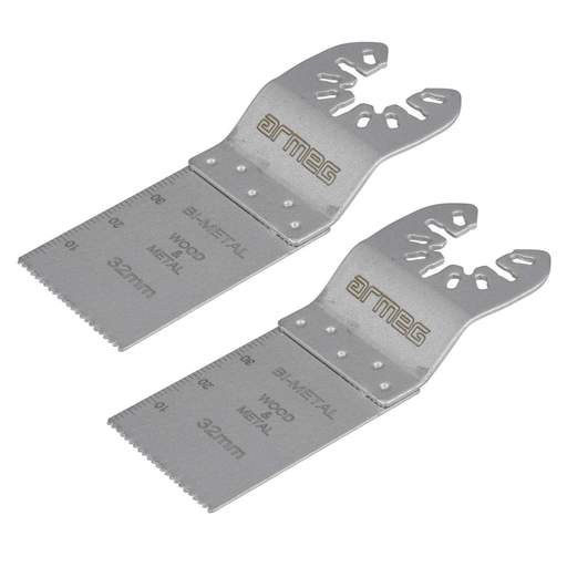 Armeg 32mm Bi-Metal Multi Tool Blade (Twin Pack)