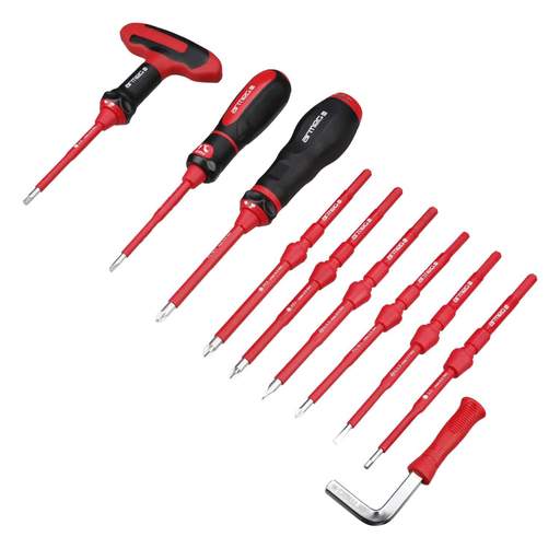 Armeg 13 Piece Fully Loaded VDE Adjustable Torque Screwdriver Set