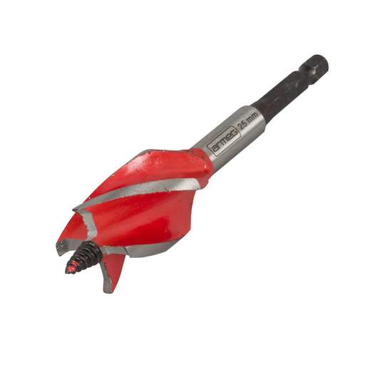 Armeg 25mm Woodbeaver Drill Bit 120mm Stubby Length