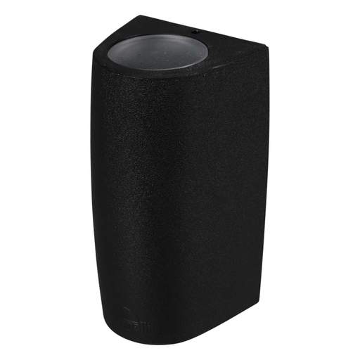 Fumagalli Marta 90 2 x 3.5W GU10 LED Colour Selectable Up / Down Wall Light Black