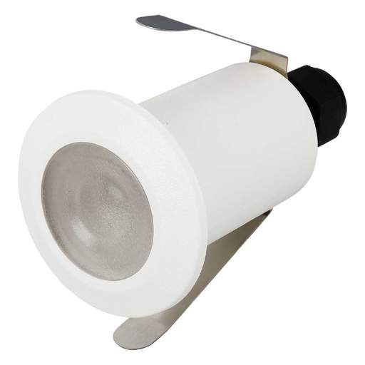 Fumagalli Teresa 1.7W G9 LED Decking / Soffit Light Fitting White 3000K