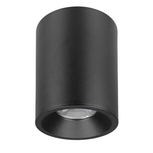 Astro Lighting Kos Round 100 6.2W LED Surface Downlight Black 3000K