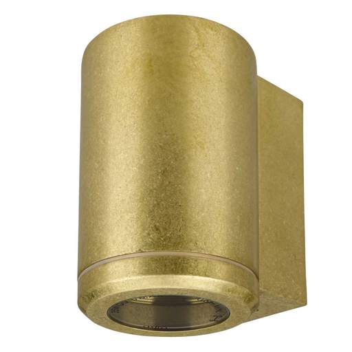 Astro Lighting Jura Single GU10 Down Wall Light Brass