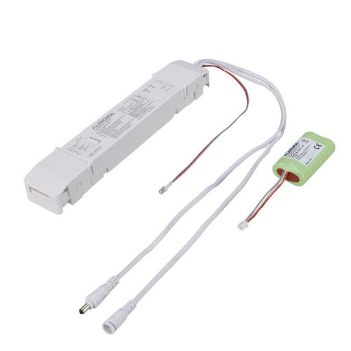 Aurora Lighting 2.5W 3 Hour Maintained Manual/Self Test Emergency Pack for Downlights and Panels
