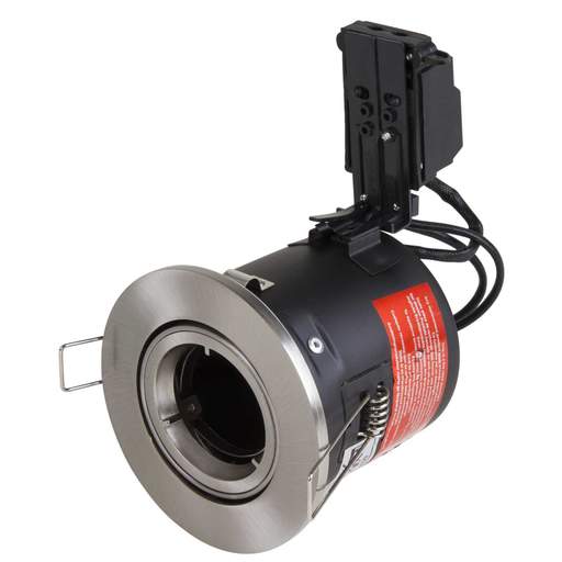Aurora Lighting EFD™ 50W GU10 Fire Rated Adjustable Downlight Satin Nickel