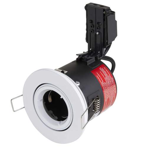 Aurora Lighting EFD™ 50W GU10 Fire Rated Adjustable Downlight White