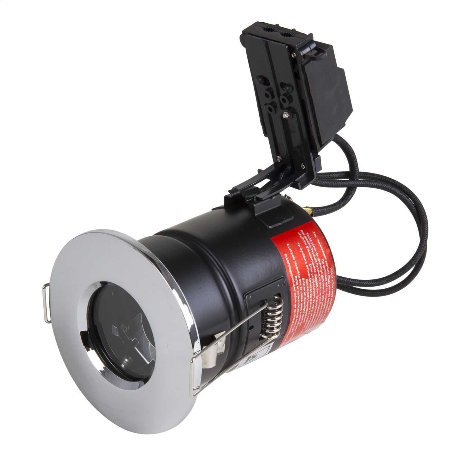 Aurora Lighting EFD™ 50W IP65 GU10 Fire Rated Downlight Polished Chrome (ENFD103PC) CEF