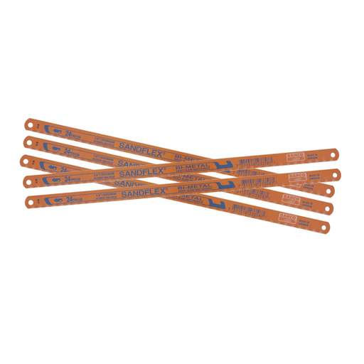 Bahco 12" x 18tpi Bi-Metal Hacksaw Blade (Pack of 5)