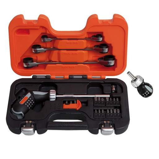 Bahco 25 Piece Pistol Grip Ratcheting Screwdriver Set