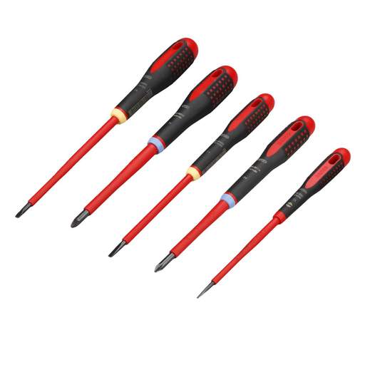 Bahco BE-9882S Insulated ERGO™ Screwdriver Set Of 5 SL/PH - View #4