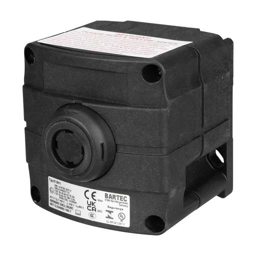 Bartec 1 Way Black Ex Pushbutton Station