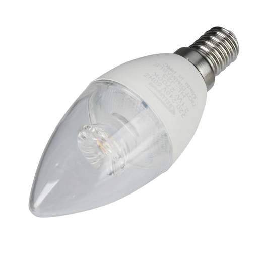 Bell 2.1W SES LED Non Dimmable Candle Lamp Clear 2700K