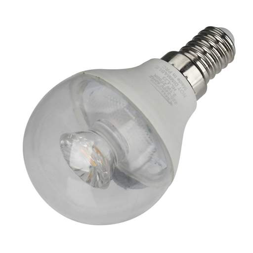 Bell 2.1W SES LED Non Dimmable Golf Ball Lamp Clear 2700K