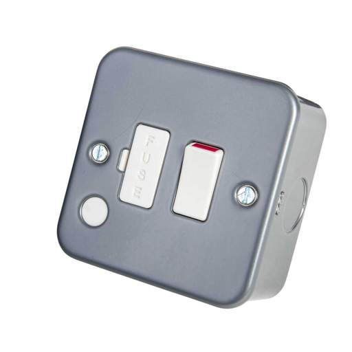BG 13A DP Switched Fused Spur with Flex Outlet Metal Clad
