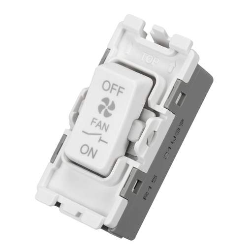 BG 10A Triple Pole Fan Isolator Grid Switch (R15) CEF