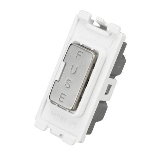 BG 13A Fused Grid Connection Unit Brushed Steel