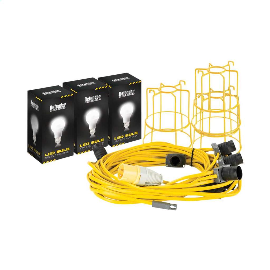 Kit De Iluminación De Sitio Festoon LED Completamente Cerrado Defender
