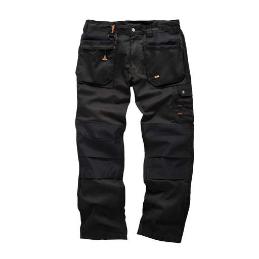 Scruffs 30W 33L Worker Plus Trouser Black