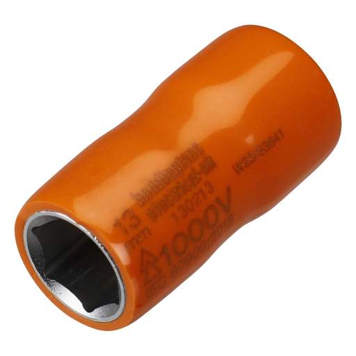 Boddingtons Electrical 13mm Insulated 6 Point 3/8" Socket Drive