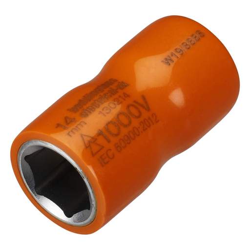 Boddingtons Electrical 14mm Insulated 6 Point 3/8" Socket Drive
