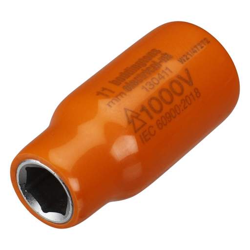Boddingtons Electrical 11mm Insulated 6 Point 1/2" Socket Drive