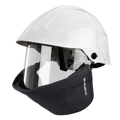 CATU Arc Flash Helmet with Face Shield and Neck Protection (MO180ARC12 ...