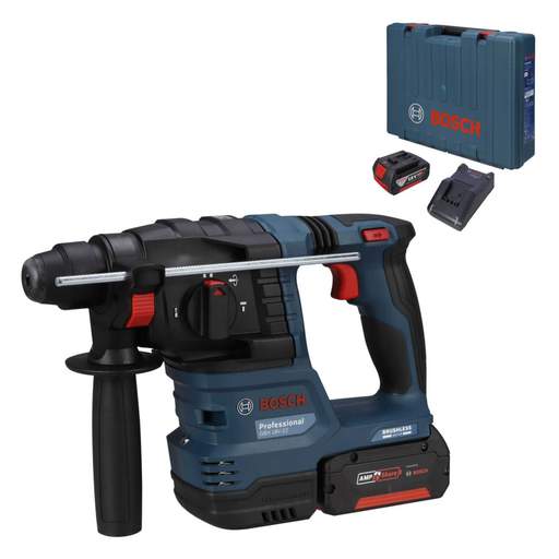 Bosch PRO GBH 18V-22 18V SDS Rotary Hammer Drill with 2 x 4.0Ah Batteries