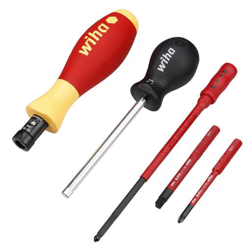 Wiha 5 Piece VDE Slim Torque Screwdriver Set