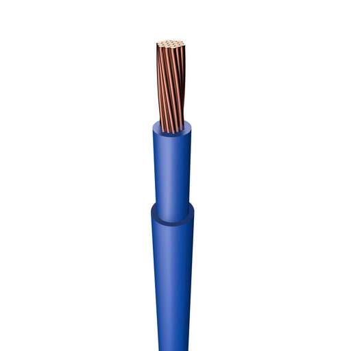 25mm² Double Insulated Single Core 19 Strand Blue / Blue (100m Drum)