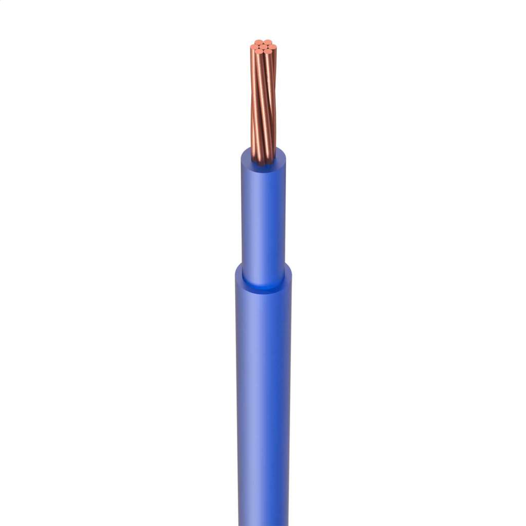 8 B&amp;S Double Insulated Twin Core Cable Per Metre