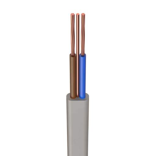 H6242Y 2.5mm² PVC T+E Twin and Earth Stranded Core Cable Grey (100m Drum)
