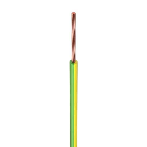 6491X 1.5mm² Stranded Single Core Green / Yellow  (100m Drum)