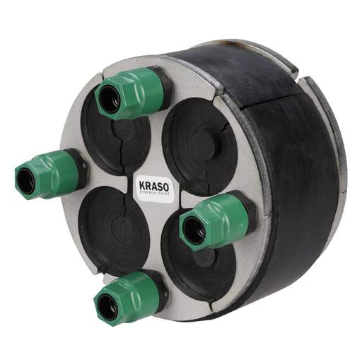 AC Cable Solutions Kraso 100mm Universal Split Mechanical Duct Sealing Insert Design 1