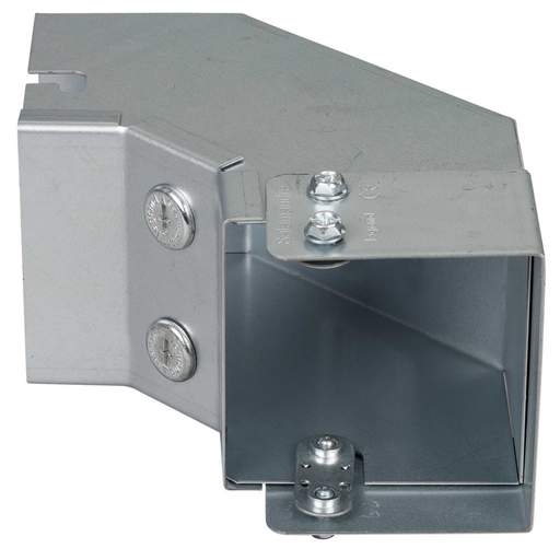 Legrand Salamandre 75mm x 75mm 90° IP4X Gusset Inside Lid Bend for Trunking (Sold in 1's)
