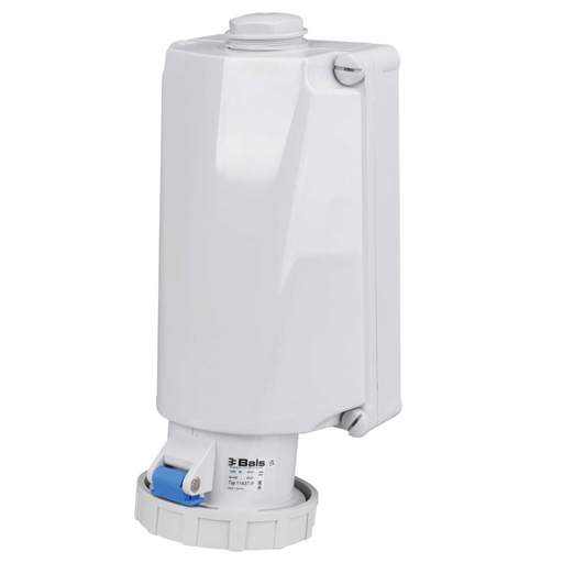 Ceenorm 125A 2P+E 230V Wall Mounted Socket IP67
