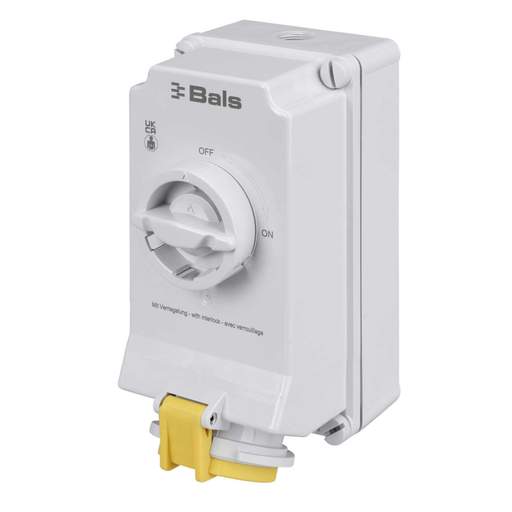 Ceenorm Quick Connect 32A 2P+E 110V Interlocked Socket IP44